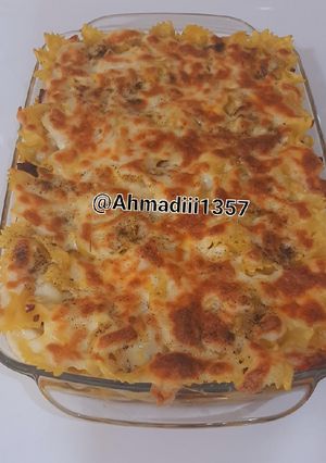 عکسی از دستور لازانیا با پاستا فرمی