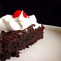 A picture of Chocolate Mud Cake for Mother's Day!.