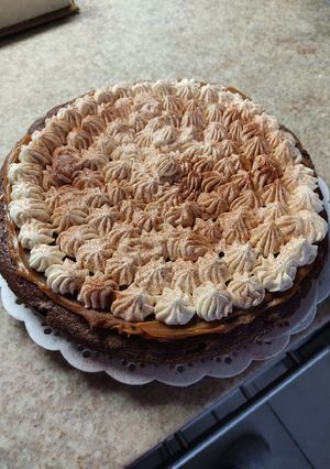 Una foto de Torta brownie🍫🍫