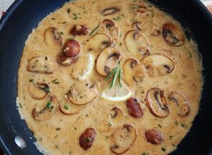 Foto resep Saus Jamur - Rosemary (Steak Sauce)