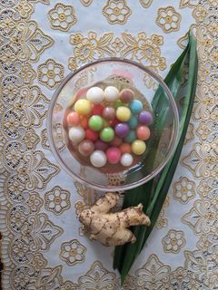 Foto resep Onde Onde Kuah Jahe byellen(Khas Belitung)