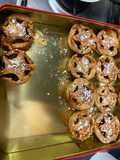 Homemade rum mince pies