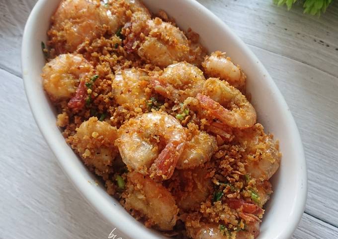 Resep Udang Goreng Garlic oleh zisca - Cookpad