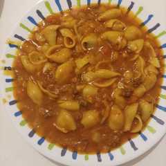 Una foto de Macarrones estofados