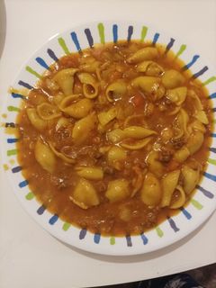 Una foto de Macarrones estofados