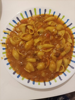 Una foto de Macarrones estofados