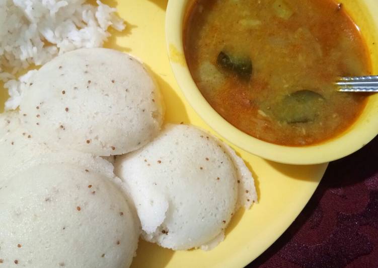 Recipe of Homemade Idli sambhar