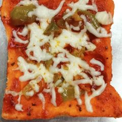 A picture of Bread pizza.