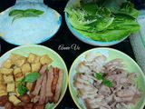 Bún đậu thập cẩm