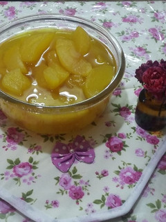 عکسی از دستور کمپوت گلابی 🍐