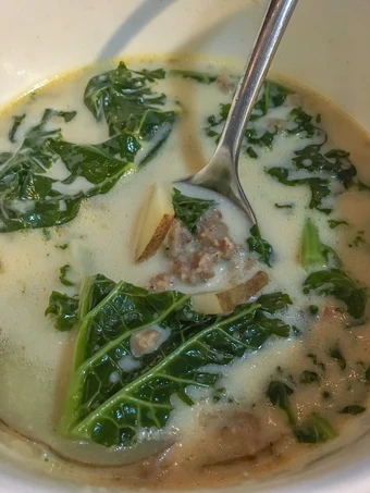 Easy Steps Prepare Recipes Hot Sausage &amp; Potato Soup the Awesome  Can Pamper Your Tongue.