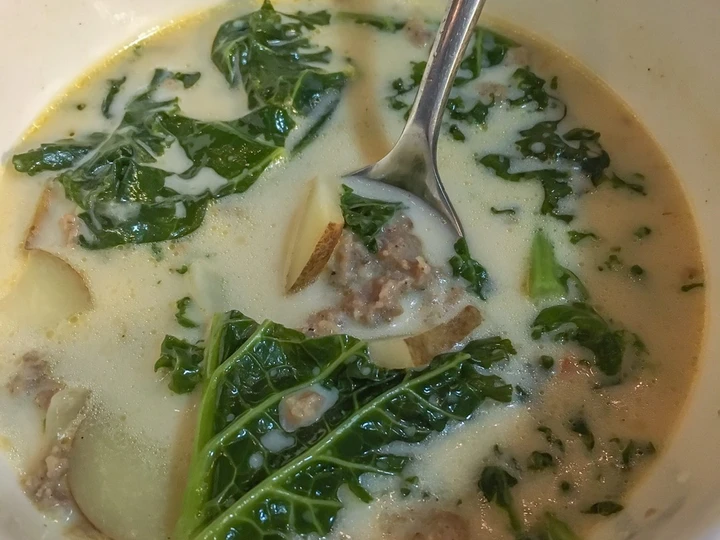 Easy Steps Prepare Recipes Hot Sausage &amp;amp; Potato Soup the Awesome  Can Pamper Your Tongue.