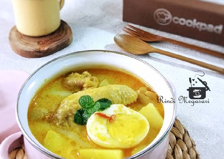 Bagaimana Membuat 223. Gulai Ayam Creamy, Sempurna