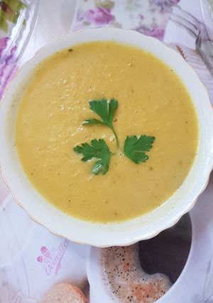 صورة لوصفة حساء الخضار
