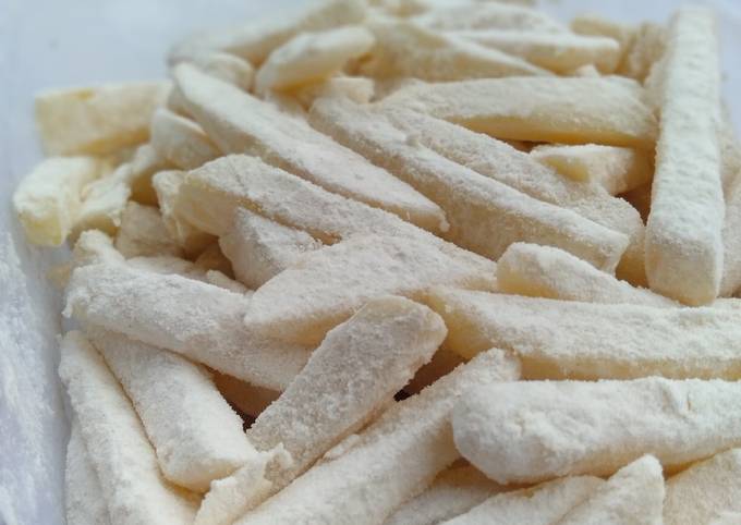 Resep Kentang🥔 siap goreng🍟 yang Lezat