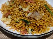 Gambar mie telur goreng