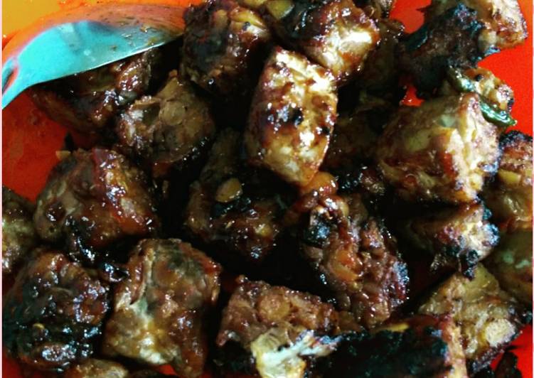 Tempe bakar a.k.a sate Tempe nggak jadi sate