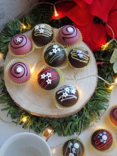 Una foto de Bombas de chocolate