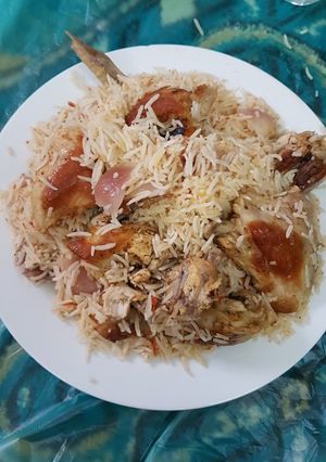 صورة لوصفة برياني الدجاج