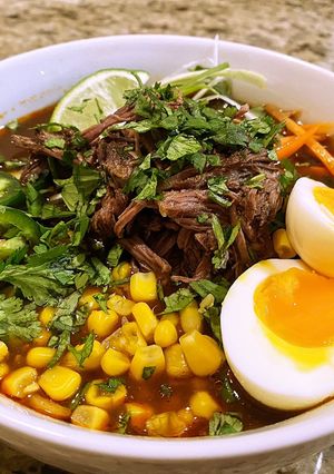 A picture of Birria Ramen.