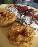 Muffins de zucchini, calabaza y avena