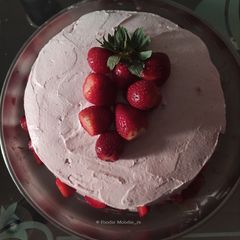 Strawberry cake A picture of Strawberry cake.