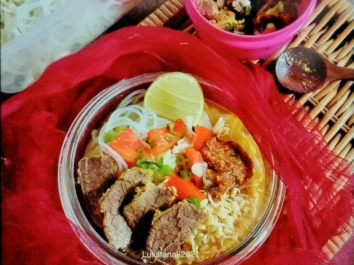 Cara Mudah Membuat Resep Soto Daging Sapi Sokaraja Khas Banyumas 🍲 yang Uenak Anti Ribet, Mantap Sekali
