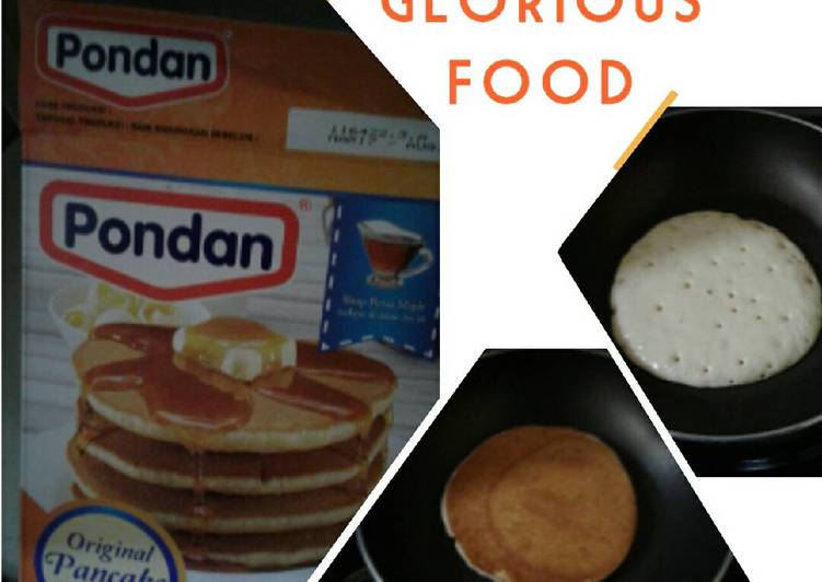 Cara Gampang Membuat Pancake pondan, Bikin Ngiler