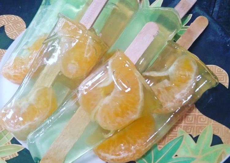 Bumbu Nutrijel melon jeruk | Langkah Membuat Nutrijel melon jeruk Yang Anti Gagal