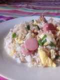 Arroz chaufa casero