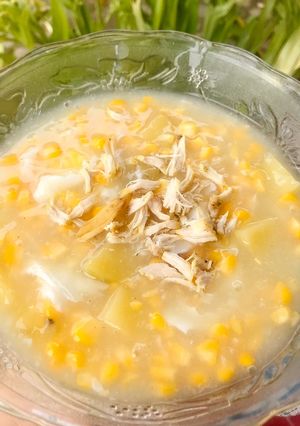 Foto resep Sup jagung simple