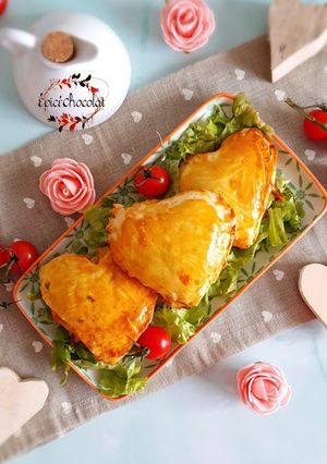 Une photo de Mini tourtes pomme de terre poulet poivrons