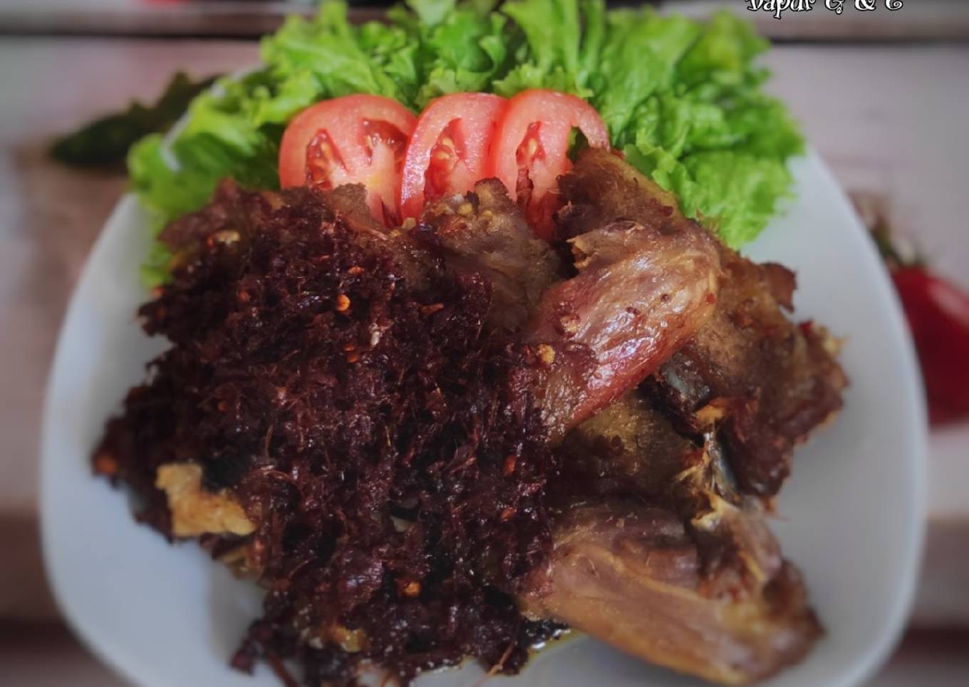 Bebek bumbu hitam