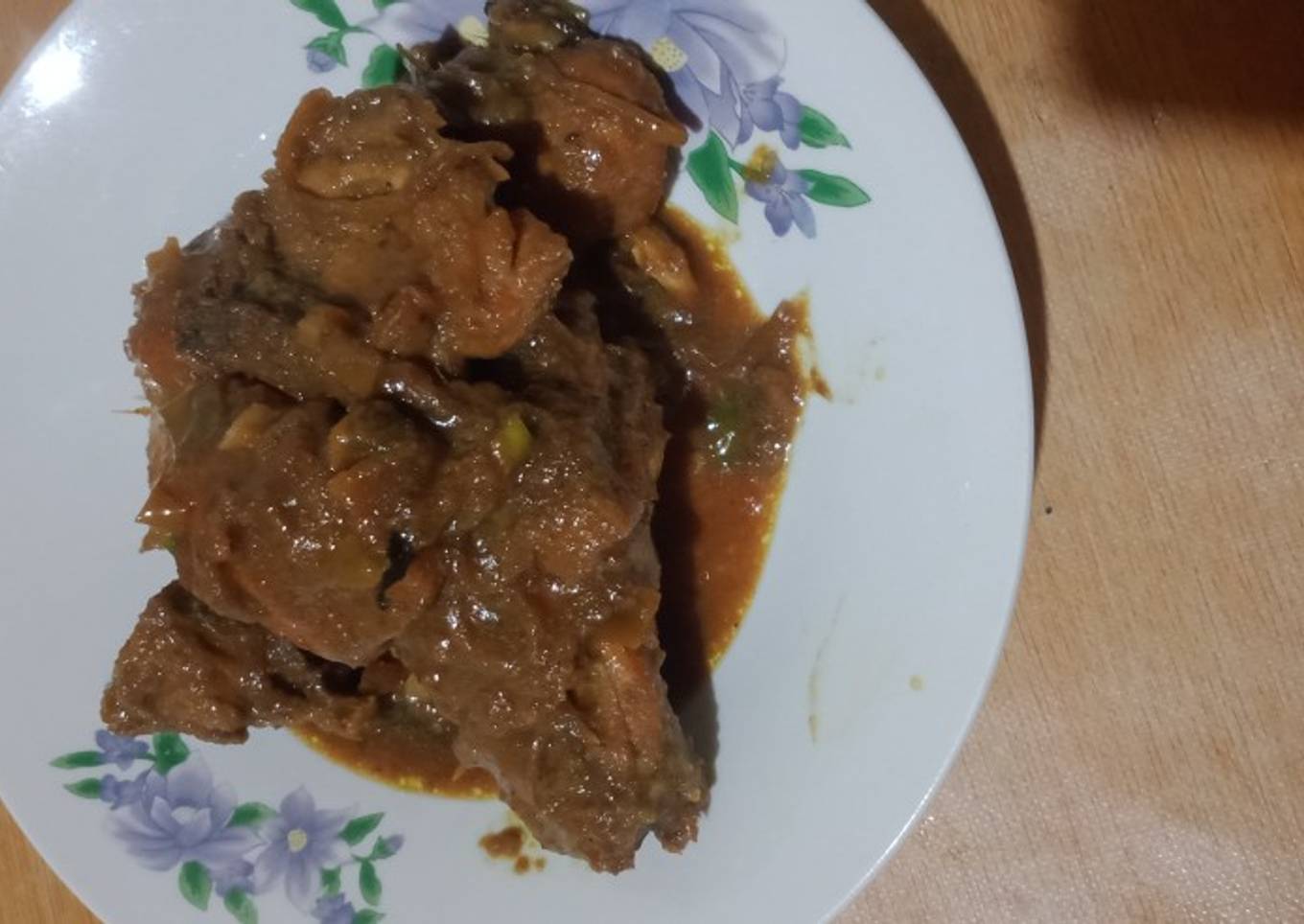 Semur ayam kecap