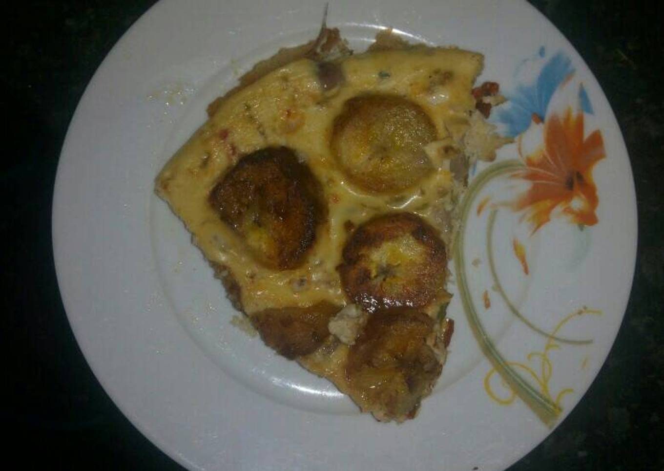 Plantain frittata