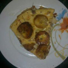 A picture of Plantain frittata.