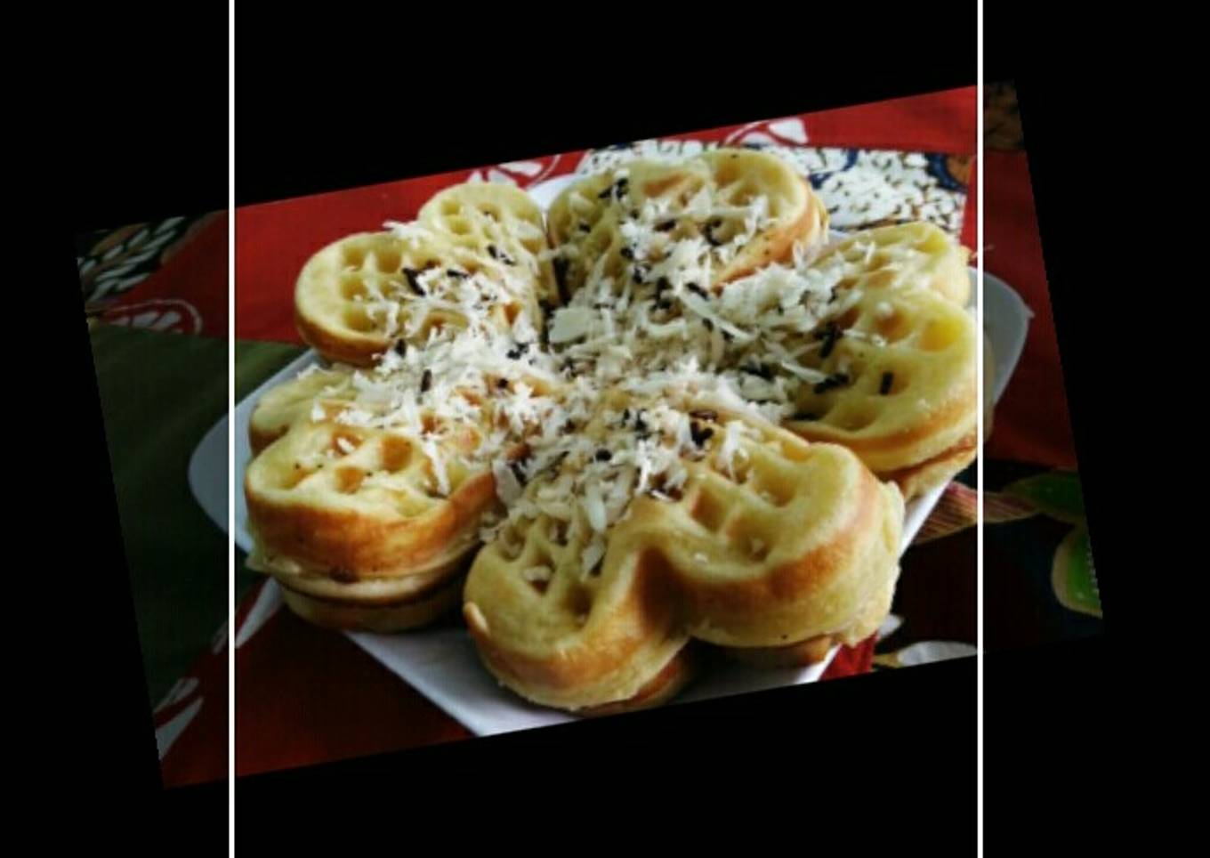 Waffle cinta