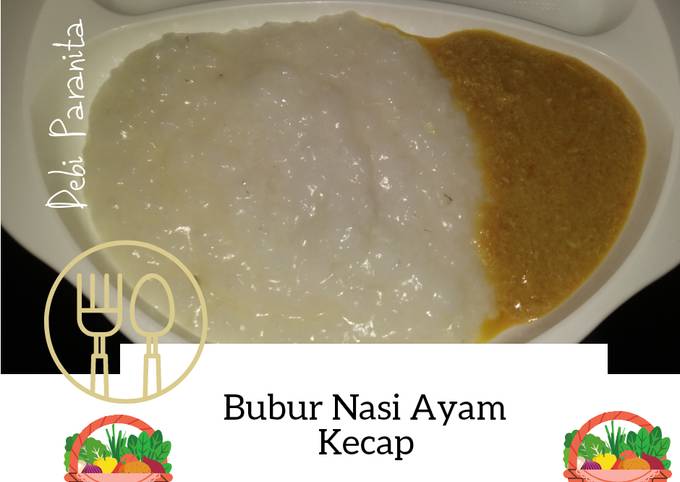 MPASI 9+ Bubur Nasi Ayam Kecap