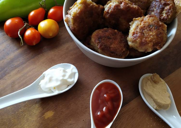 Finger di polpettine speziate