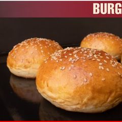 A picture of Bakery Style Burger Buns.