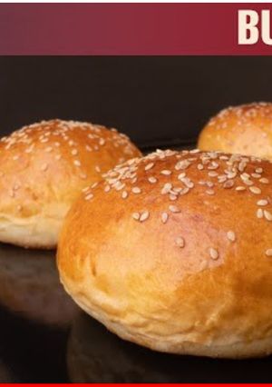 A picture of Bakery Style Burger Buns.