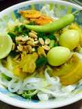 Mi Quang with Shrimp and Pork