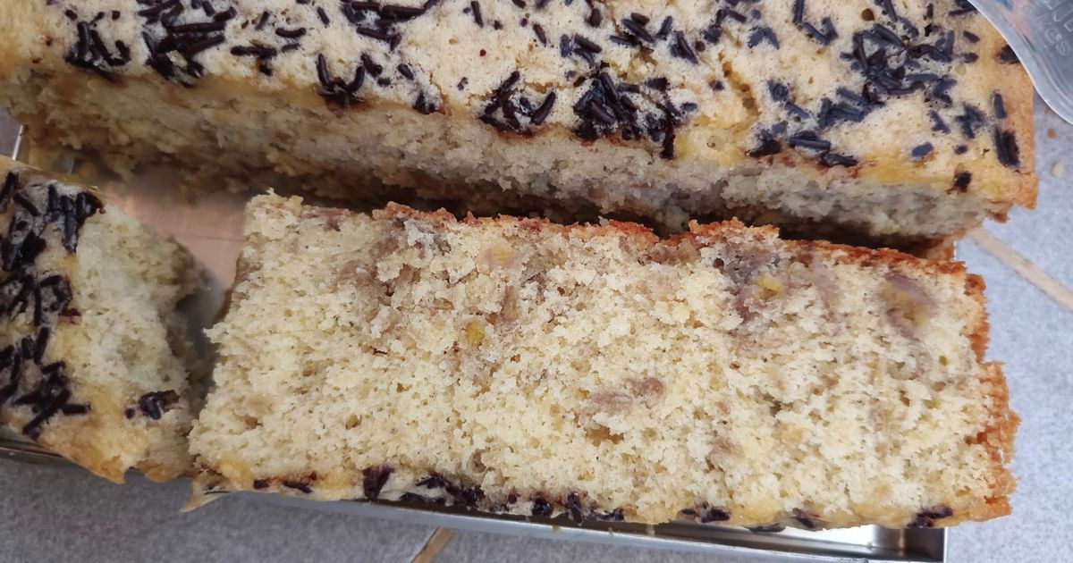 Bolu pisang Oven Kompor