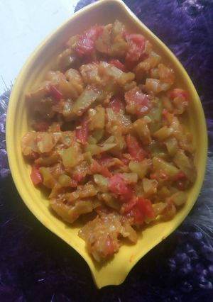 A picture of Lauki ki sabzi.