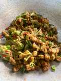 Tumis Kembang Turi dan Tempe