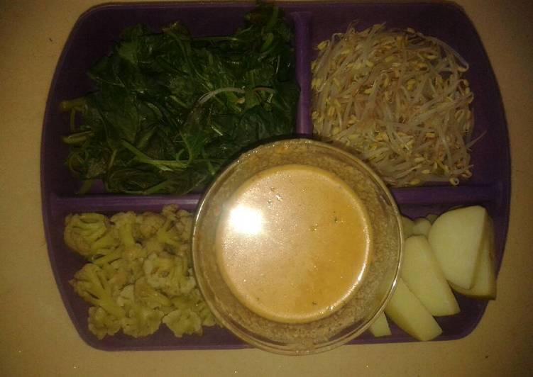 Resep #Diet GM Day 2 sarapan (pecel sayur) Anti Gagal