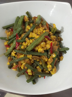 Foto resep Oseng kacang panjang + jagung manis
