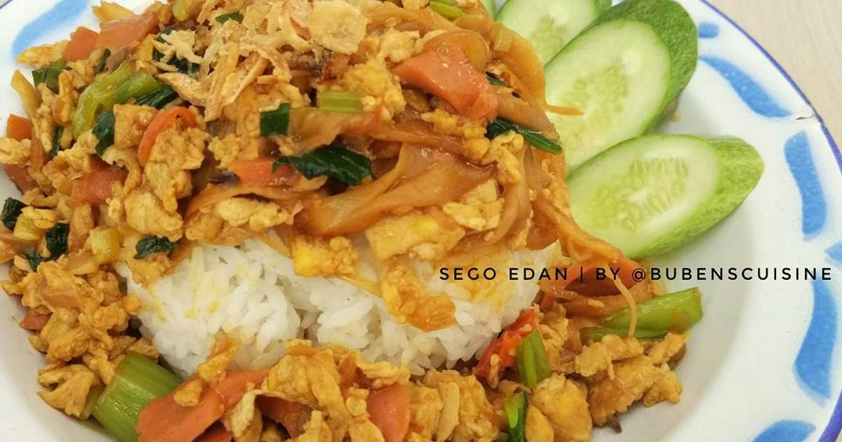 Resep Nasi gila (sego edan) oleh Bu Bens (@bubenscuisine 