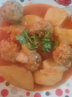 صورة لوصفة جواز بطاطا بكريات اللحم المفروم