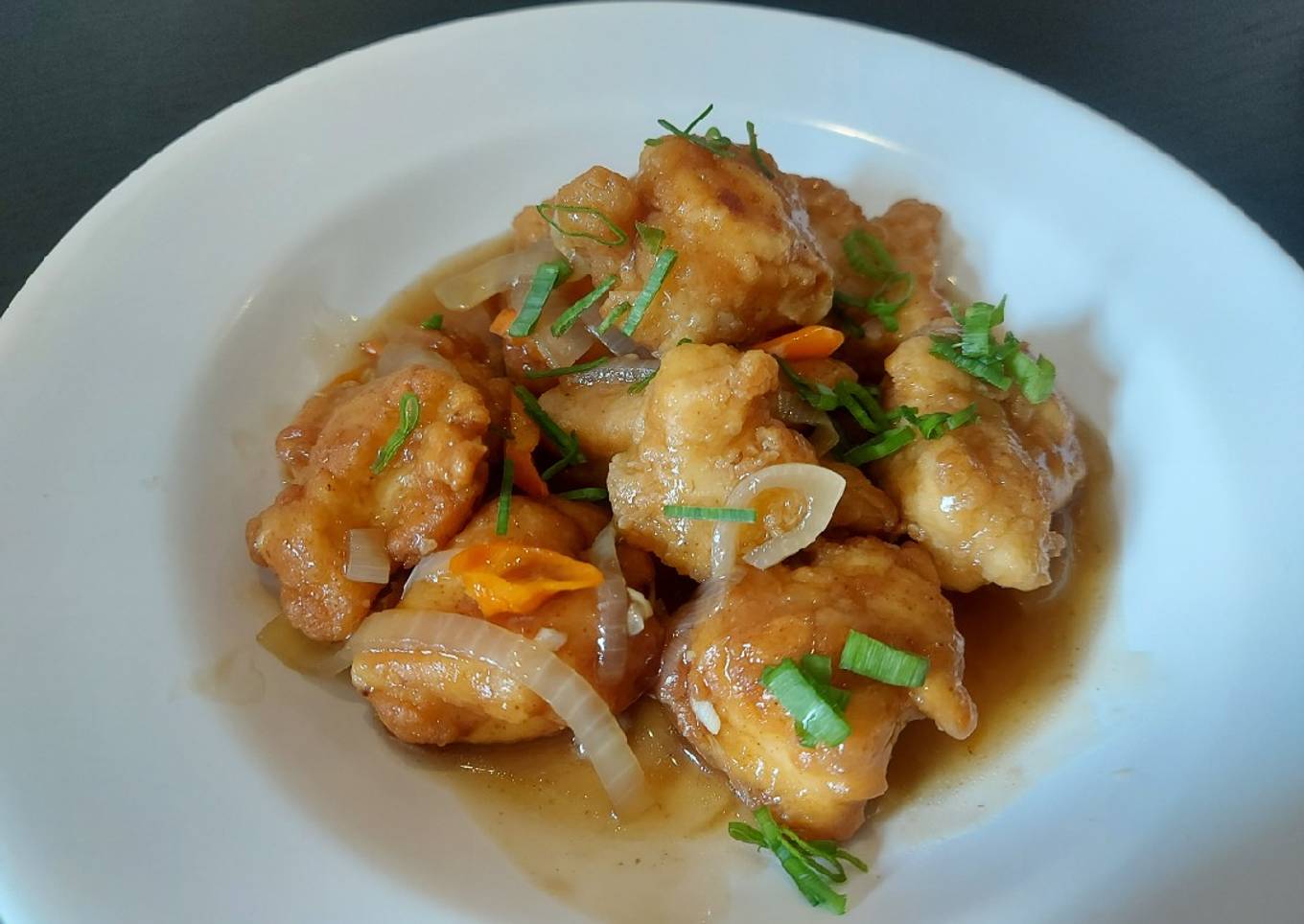 Simple days Goreng Tebung Teriyaki 🍗😆